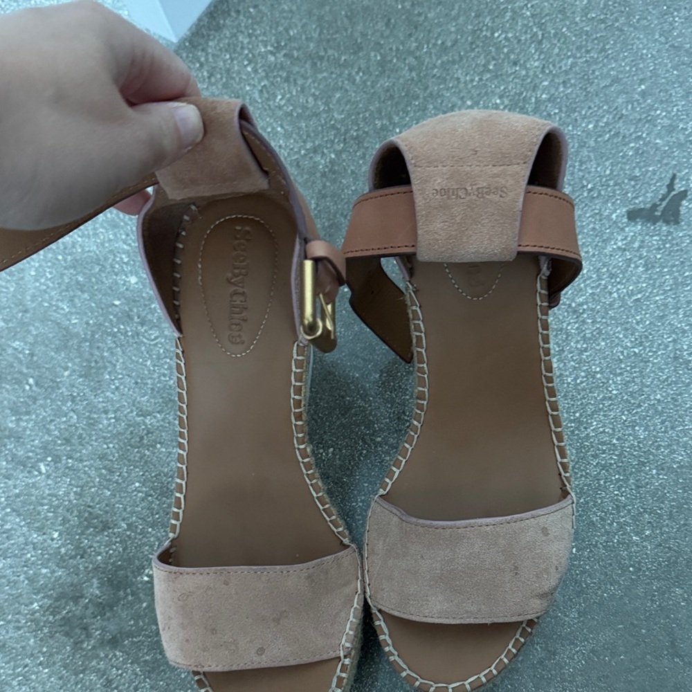 See by Chloe wedges